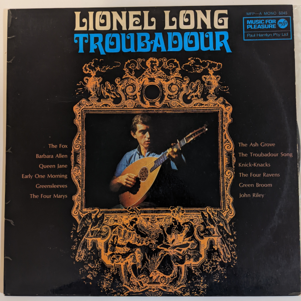 Lionel Long - Troubadour