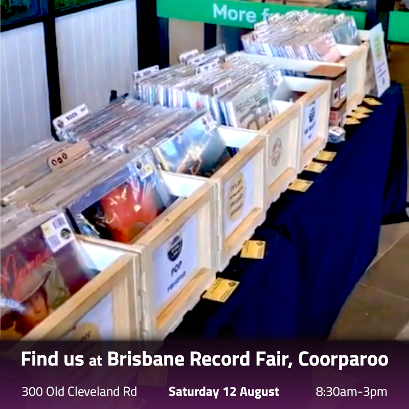Introducing our Tote Bags at Brisbane Record Fair